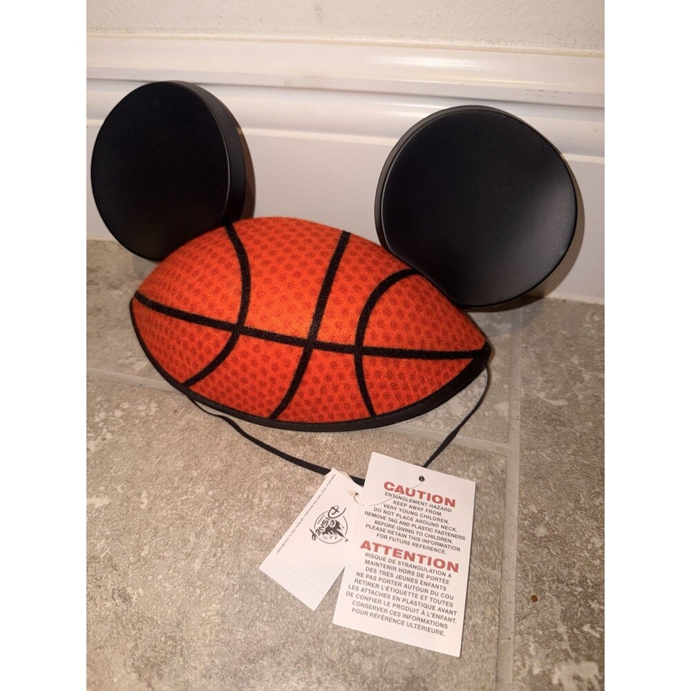 Disney Parks Mickey Mouse Ear MBA Experience Basketball hat NWT